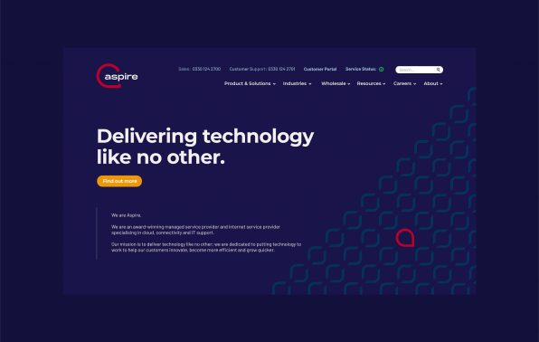 Aspire Web Header