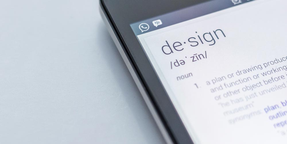 Design description on mobile phone