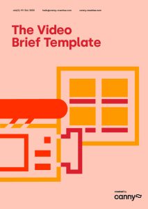 The Video Brief Template Cover Image