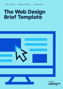 The Web Design Brief Template Cover Image