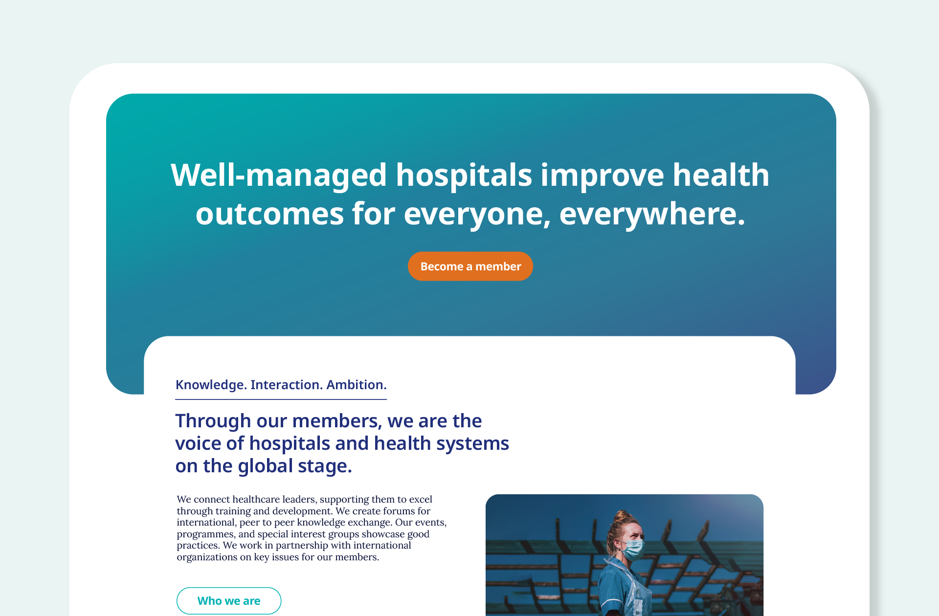 IHF - Website Homepage