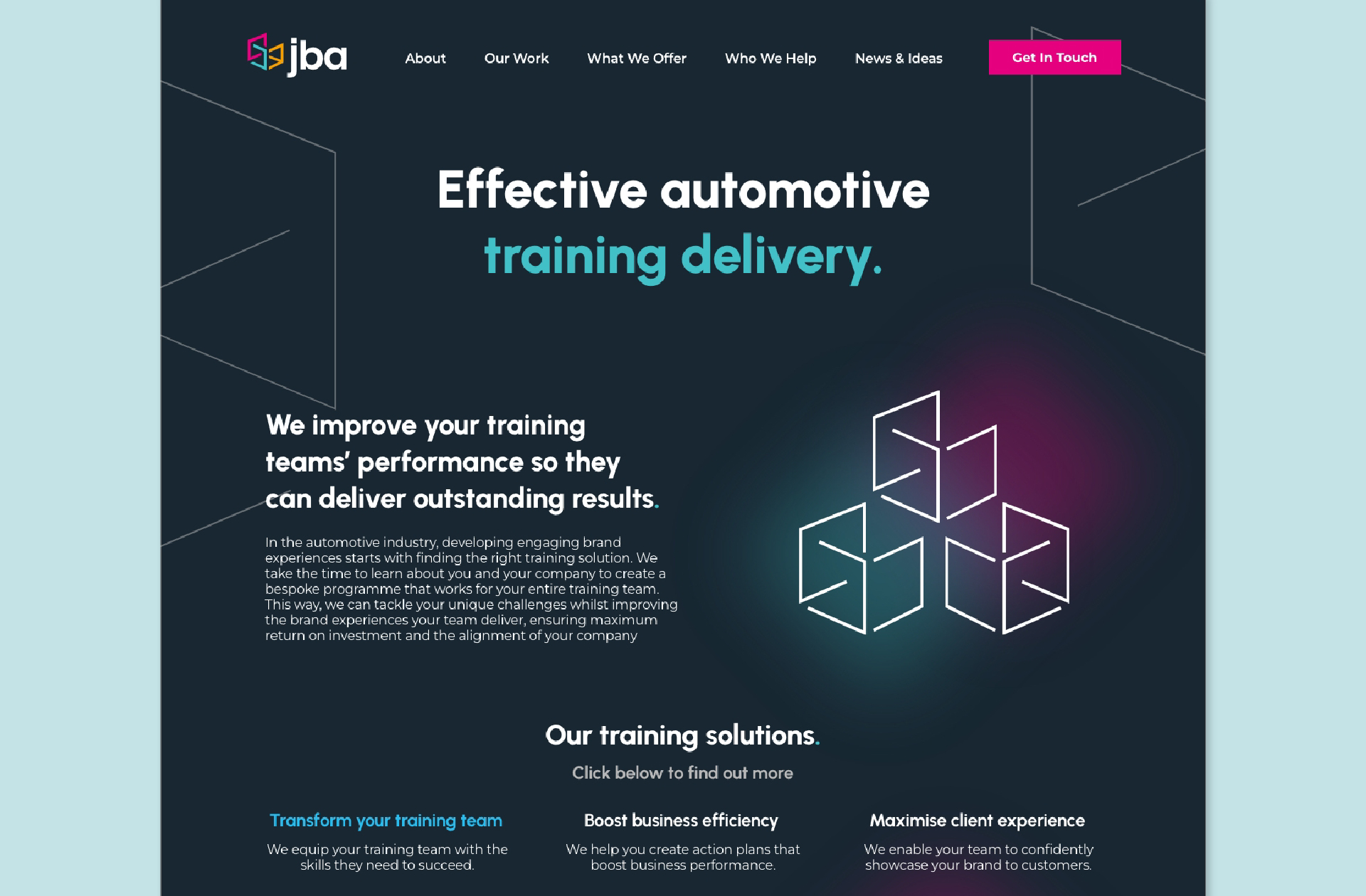 JBA Website About Page
