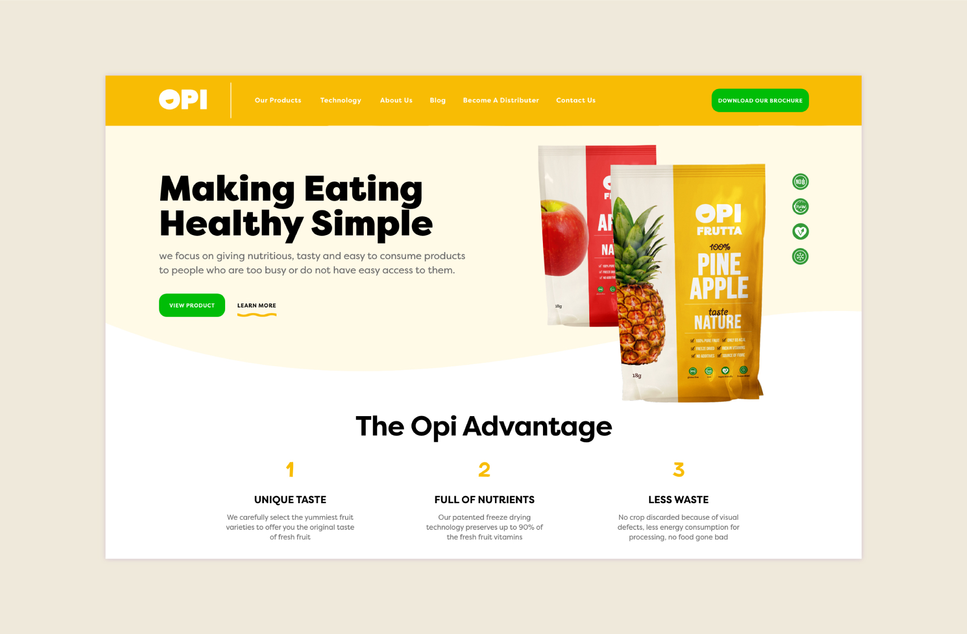 opifrutta-homepagedesign-london