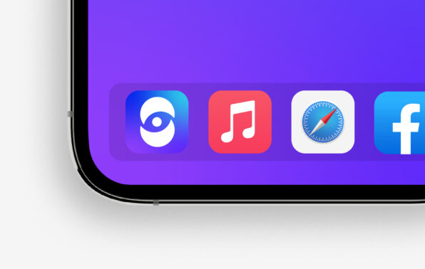 app icons on mobile phone