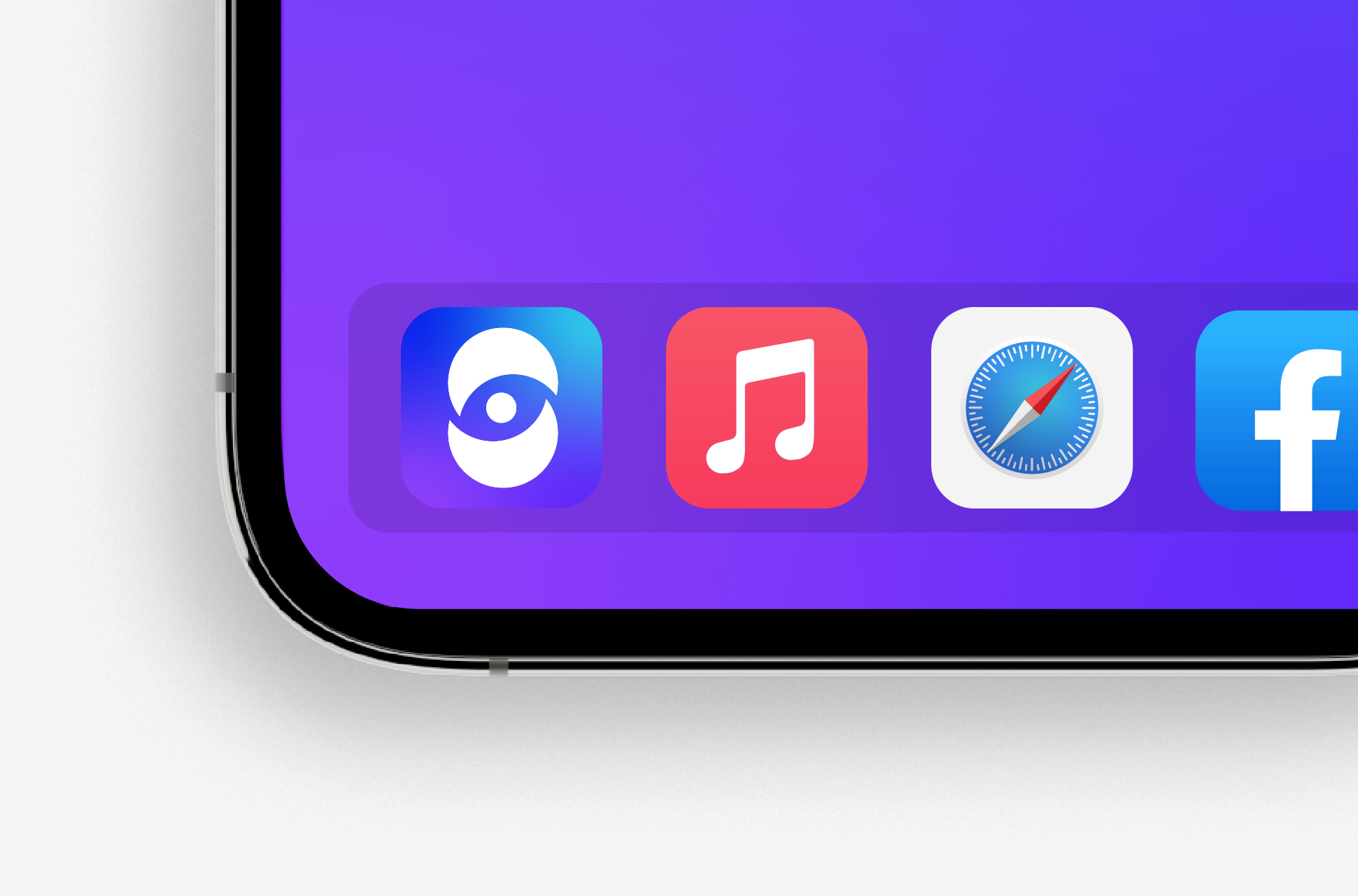 app icons on mobile phone
