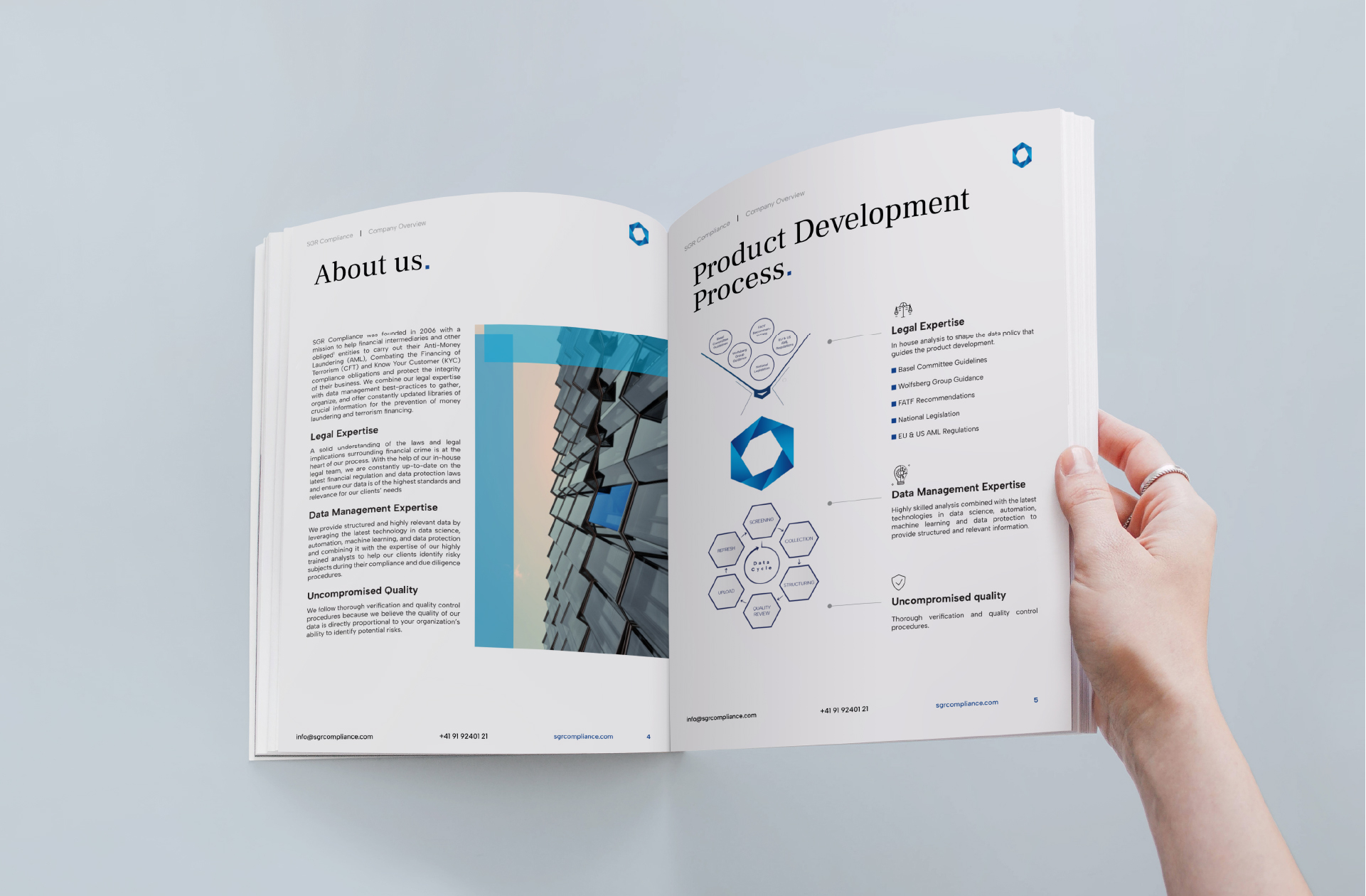 SGR Compliance - Brochure Design