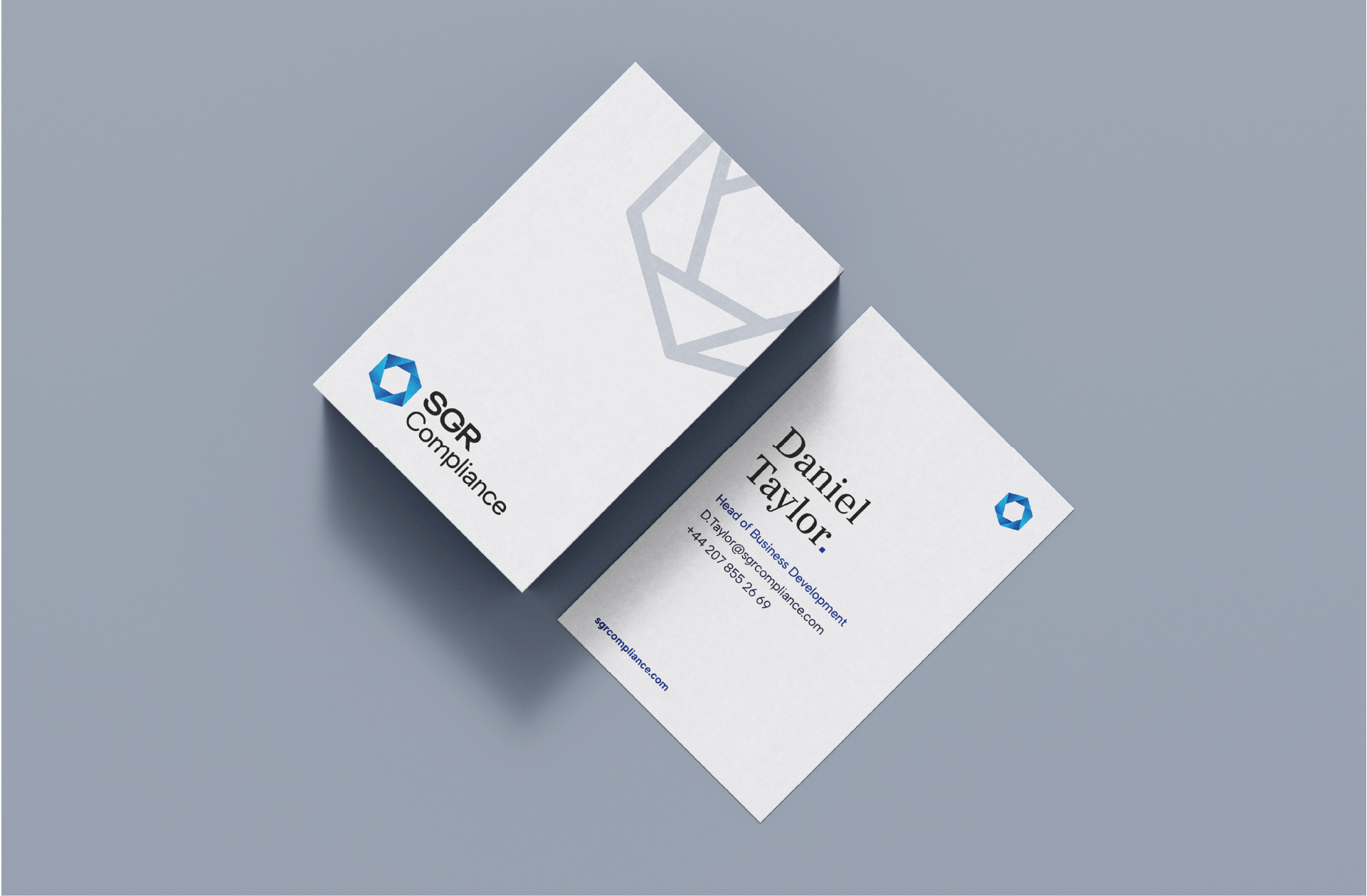 SGR Compliance - Business Card Design
